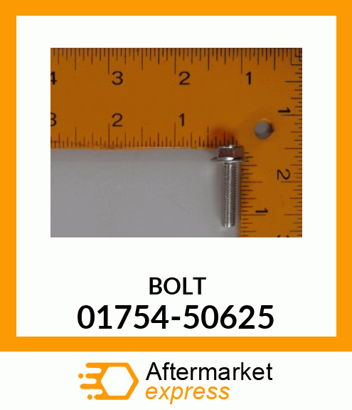 BOLT 01754-50625