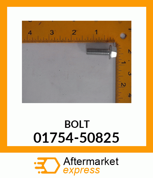 BOLT 01754-50825