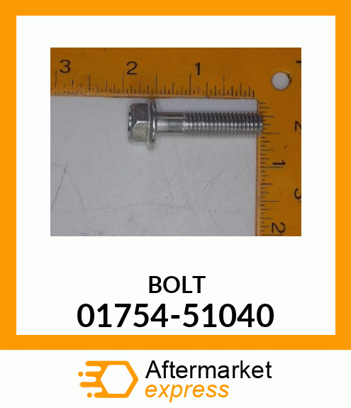 BOLT 01754-51040