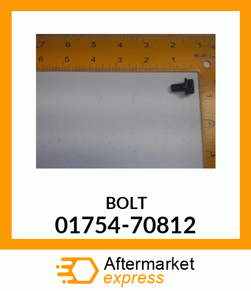 BOLT 01754-70812