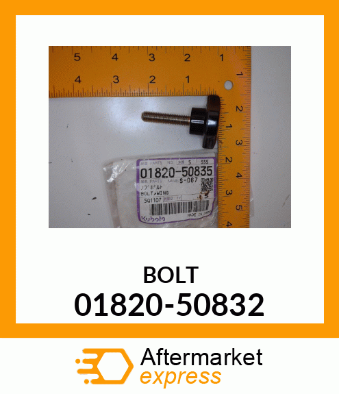 BOLT 01820-50832