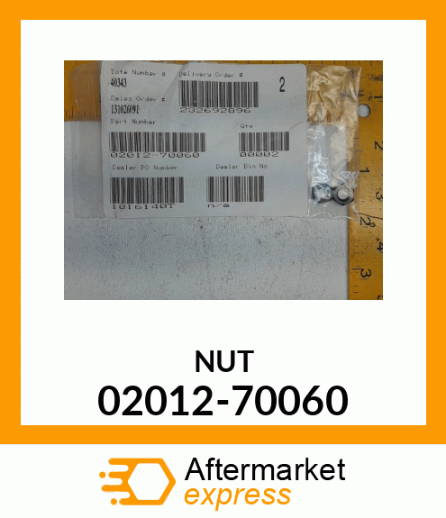 NUT 02012-70060