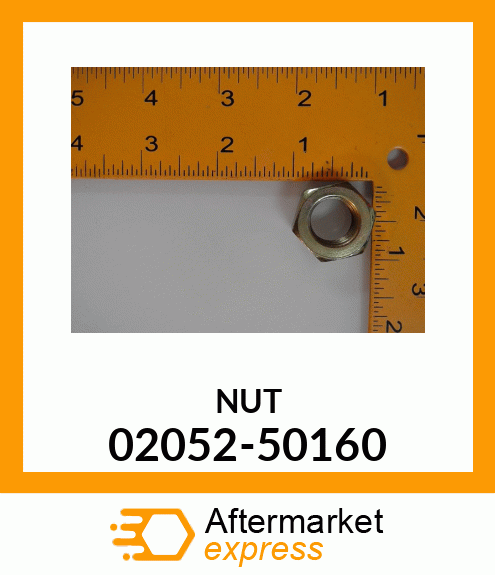 NUT 02052-50160