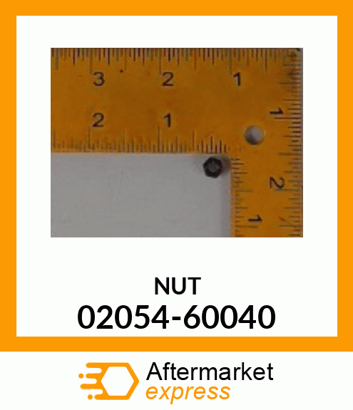 NUT 02054-60040