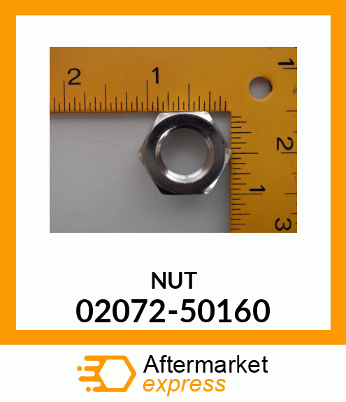 NUT 02072-50160