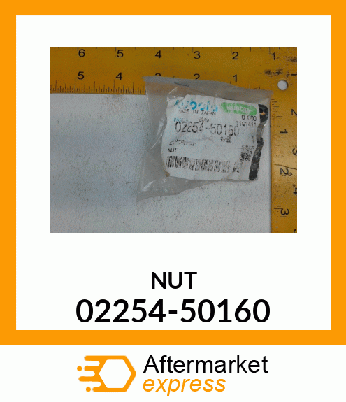 NUT 02254-50160