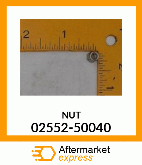 NUT 02552-50040