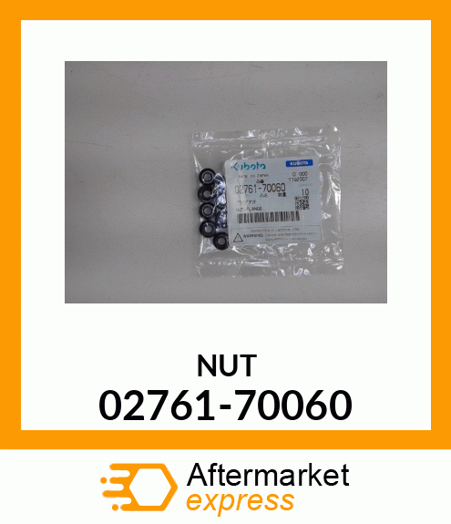 NUT 02761-70060