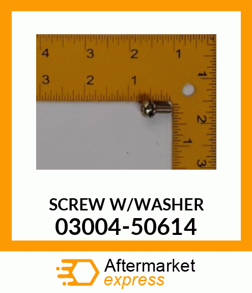 SCREW/WASHER 03004-50614