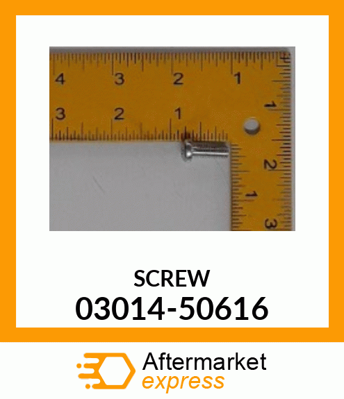 SCREW 03014-50616