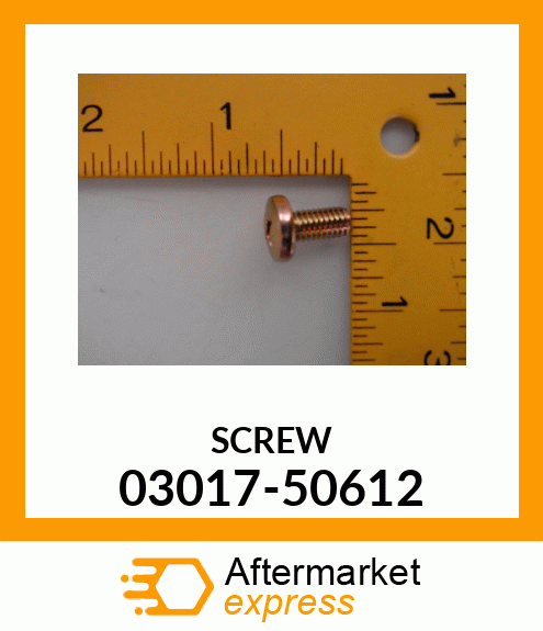 SCREW 03017-50612