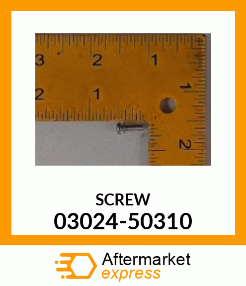 SCREW 03024-50310