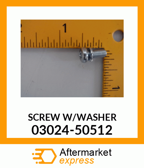 SCREW/WASHER 03024-50512