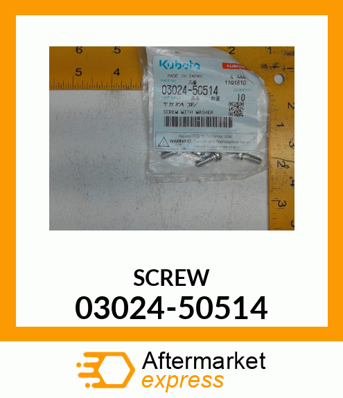 SCREW 03024-50514