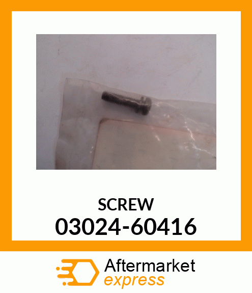 SCREW 03024-60416