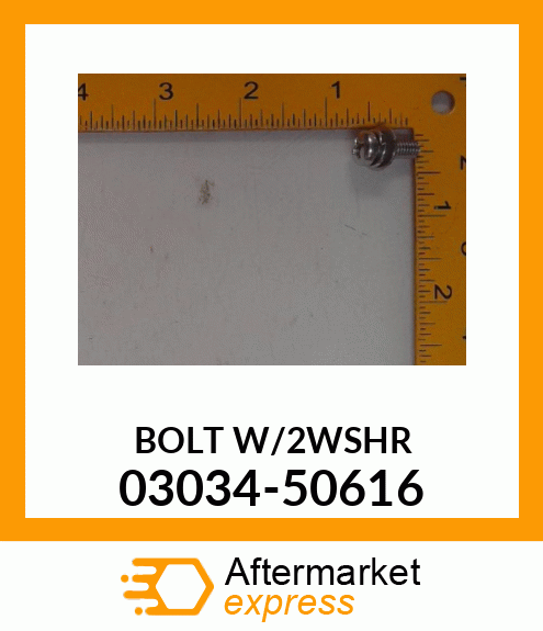 BOLTW/2WSHR 03034-50616