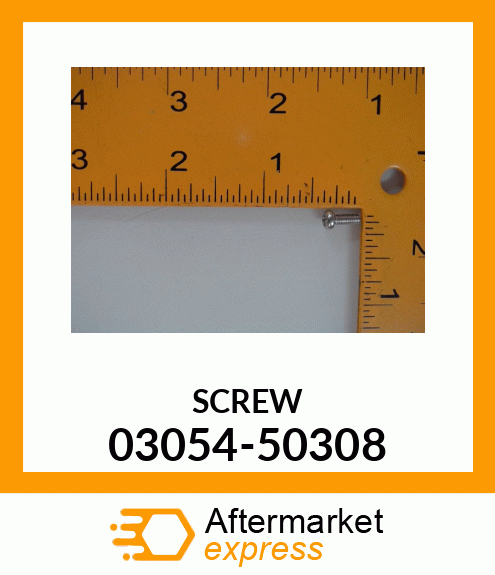 SCREW 03054-50308