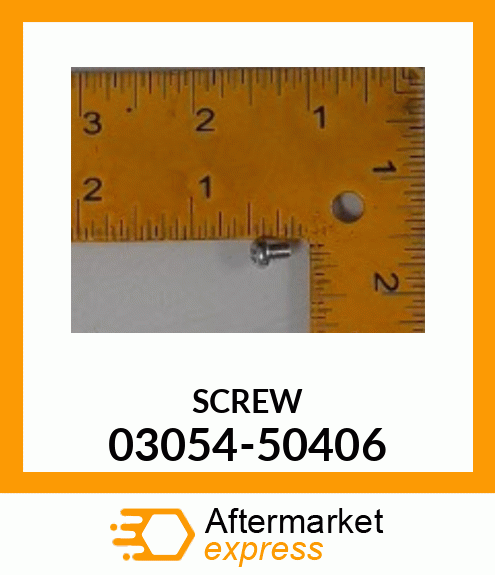 SCREW 03054-50406