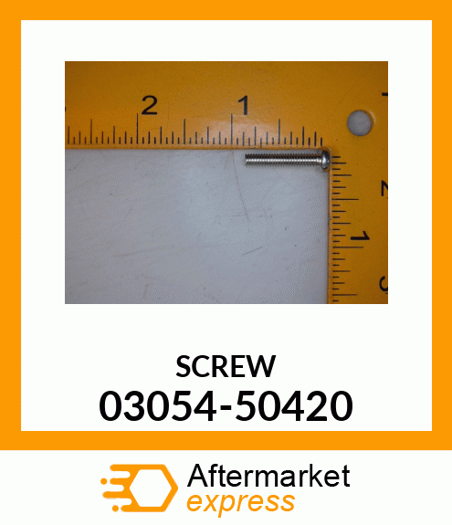 SCREW 03054-50420