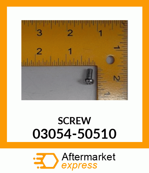 SCREW 03054-50510