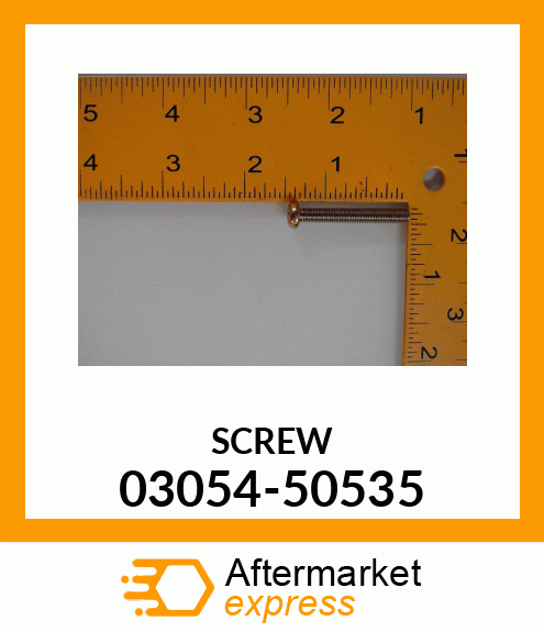 SCREW8 03054-50535