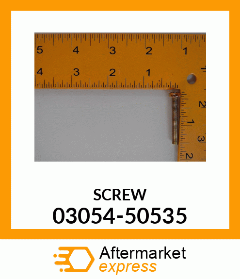 SCREW8 03054-50535