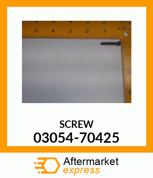 SCREW 03054-70425