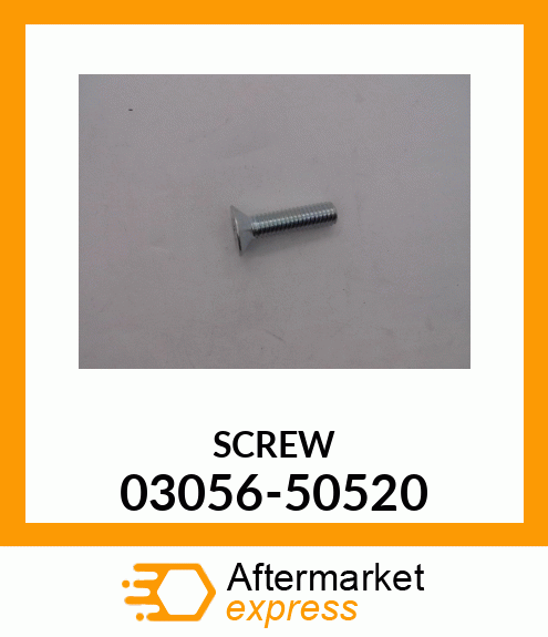 SCREW 03056-50520