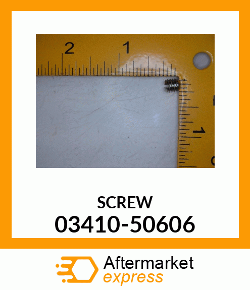 SCREW 03410-50606