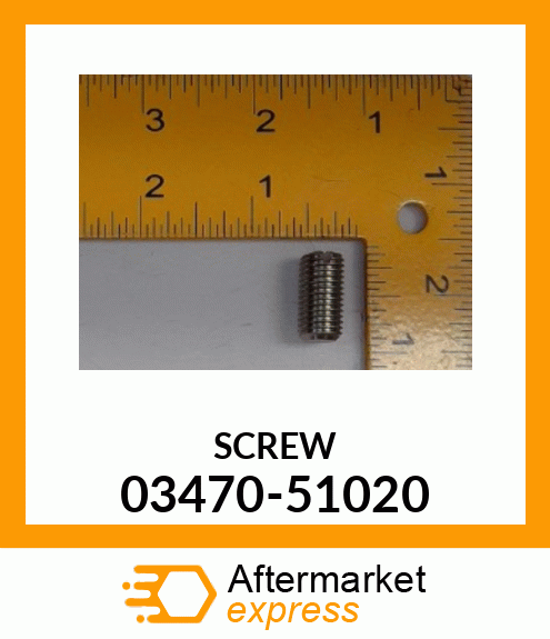 SCREW 03470-51020