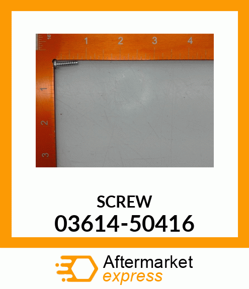 SCREW 03614-50416