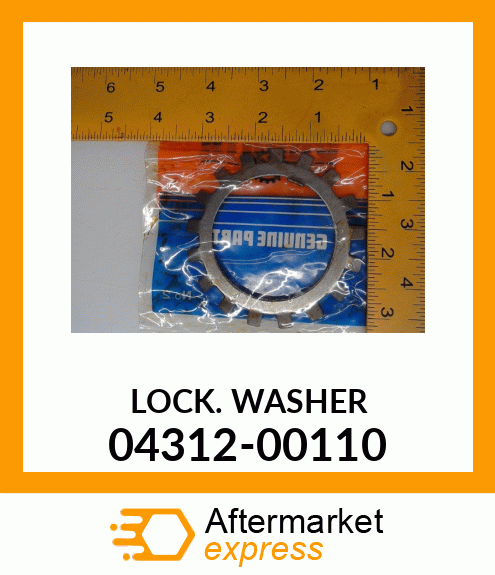 LOCKWASHER 04312-00110