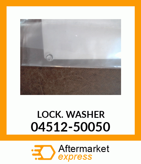 LOCKWASHER 04512-50050