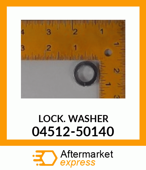 LOCKWASHER 04512-50140