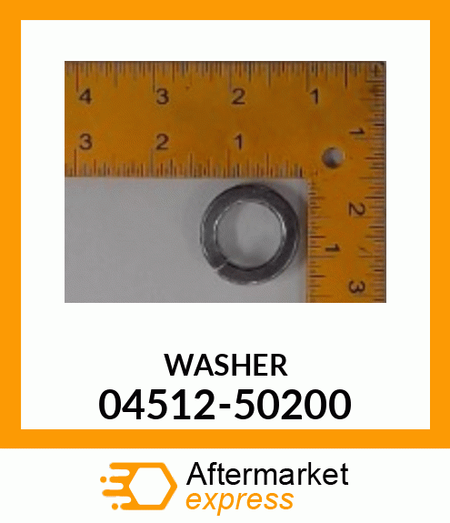 WASHER 04512-50200