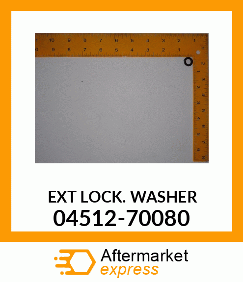 EXTLOCKWASHER 04512-70080