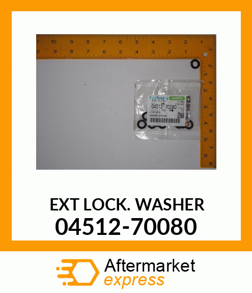 EXTLOCKWASHER 04512-70080