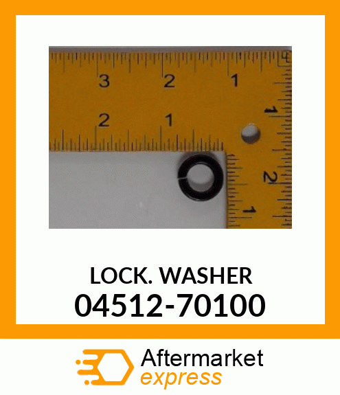 LOCKWWASHER 04512-70100