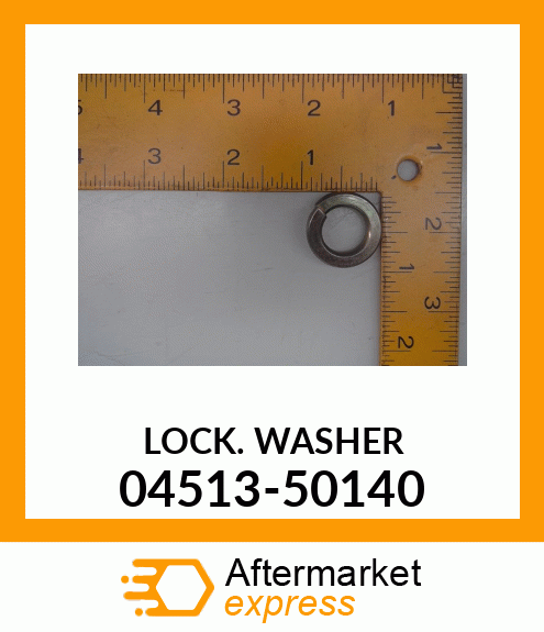 LOCKWASHER 04513-50140