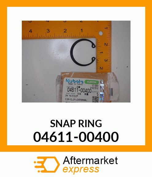 SNAPRING 04611-00400