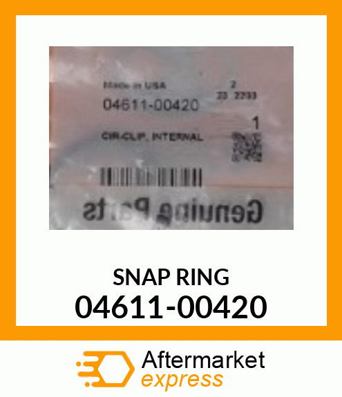 SNAPRING 04611-00420