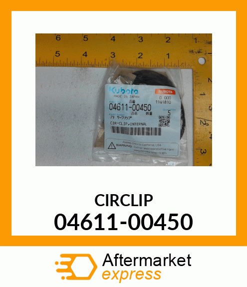 CIRCLIP 04611-00450