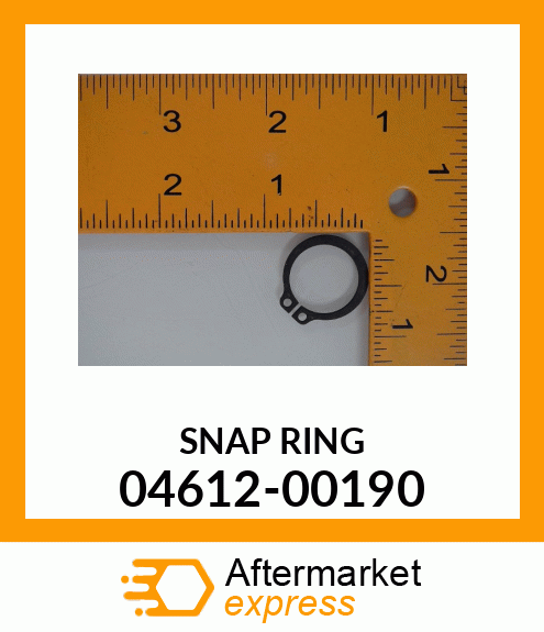 SNAPRING 04612-00190