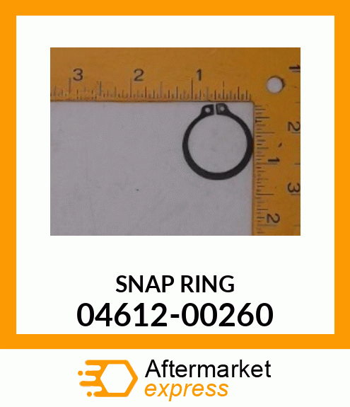 SNAPRING 04612-00260