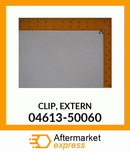 CLIP,EXTERN 04613-50060