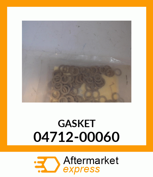 GASKET 04712-00060