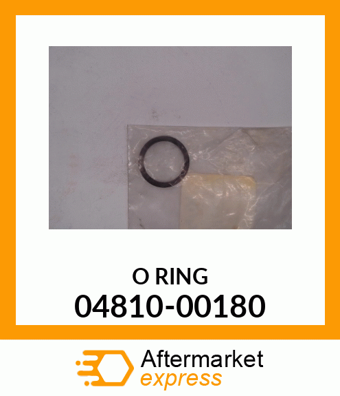 O_RING 04810-00180