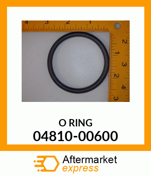 ORING 04810-00600