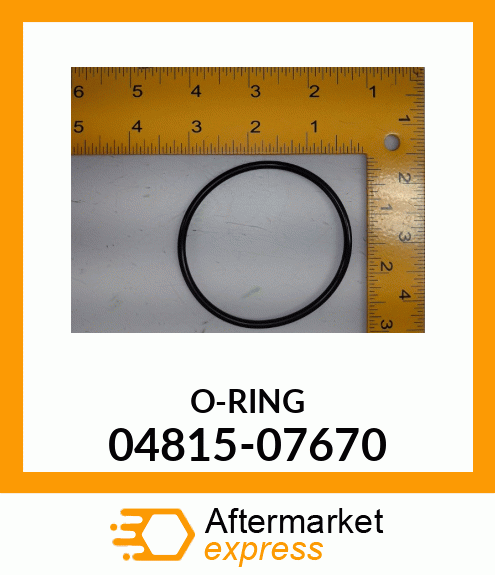 O-RING 04815-07670