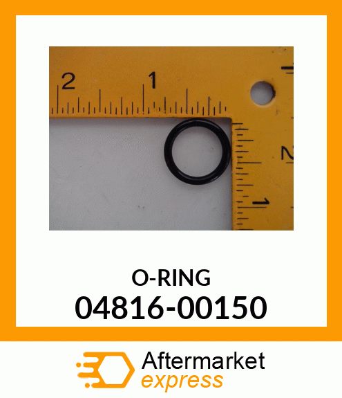 O-RING 04816-00150